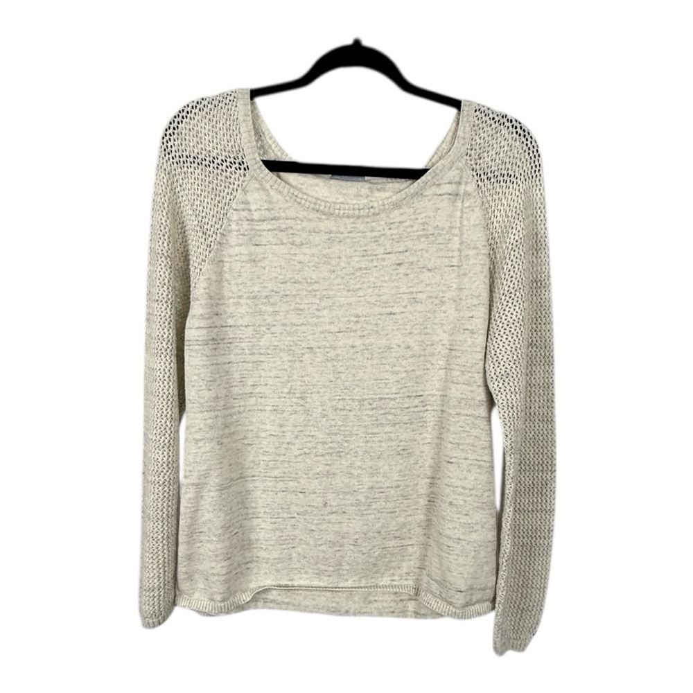 Columbia Cream Knit Sweater – Women’s Soft Knit Pullover | Size L